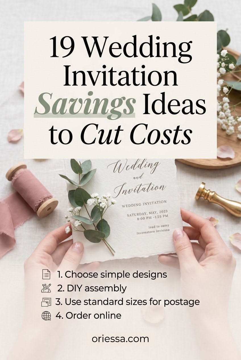 19 Wedding Invitation Savings Ideas to Cut Costs