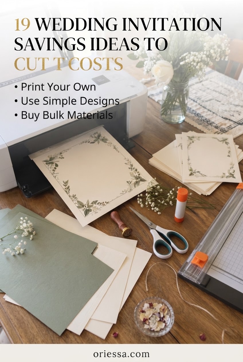 19 Wedding Invitation Savings Ideas to Cut Costs