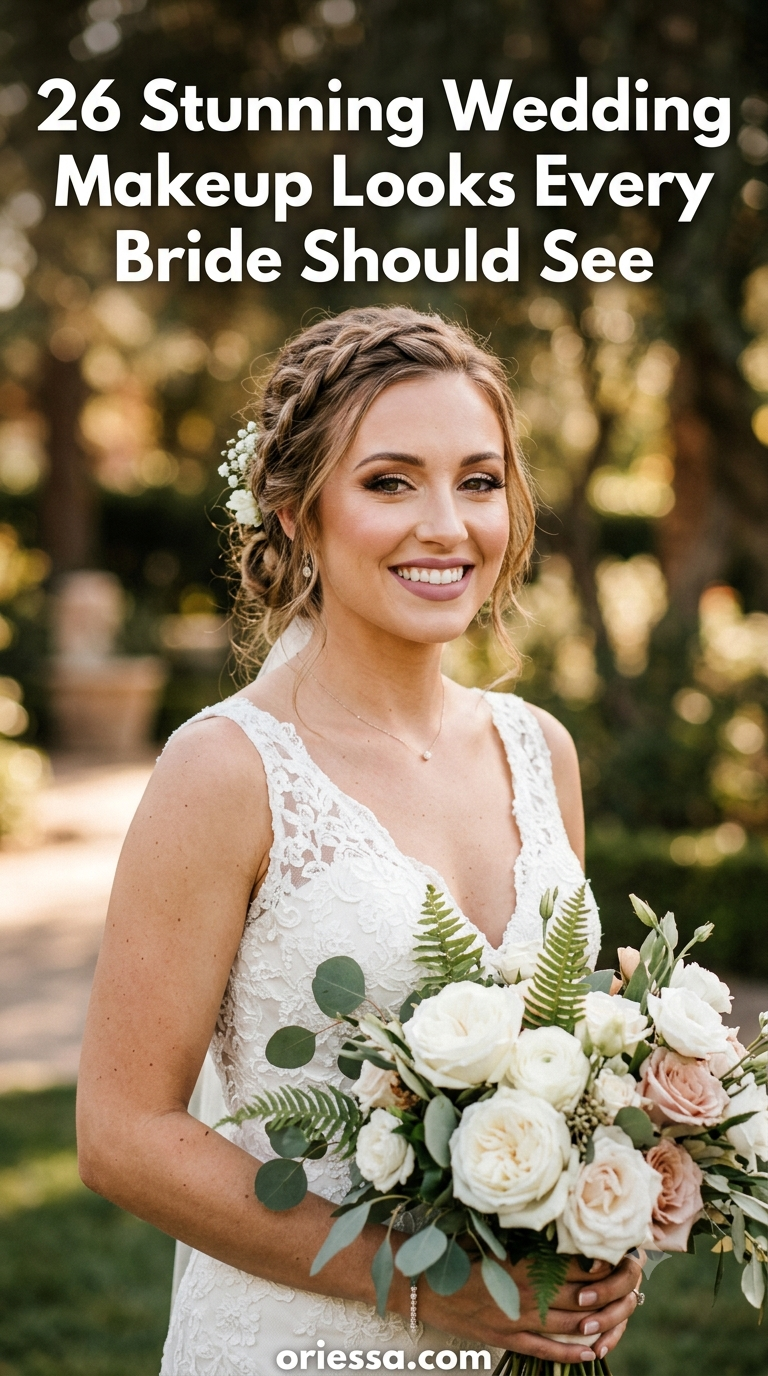 26 Stunning Wedding Makeup Looks Every Bride Should See
