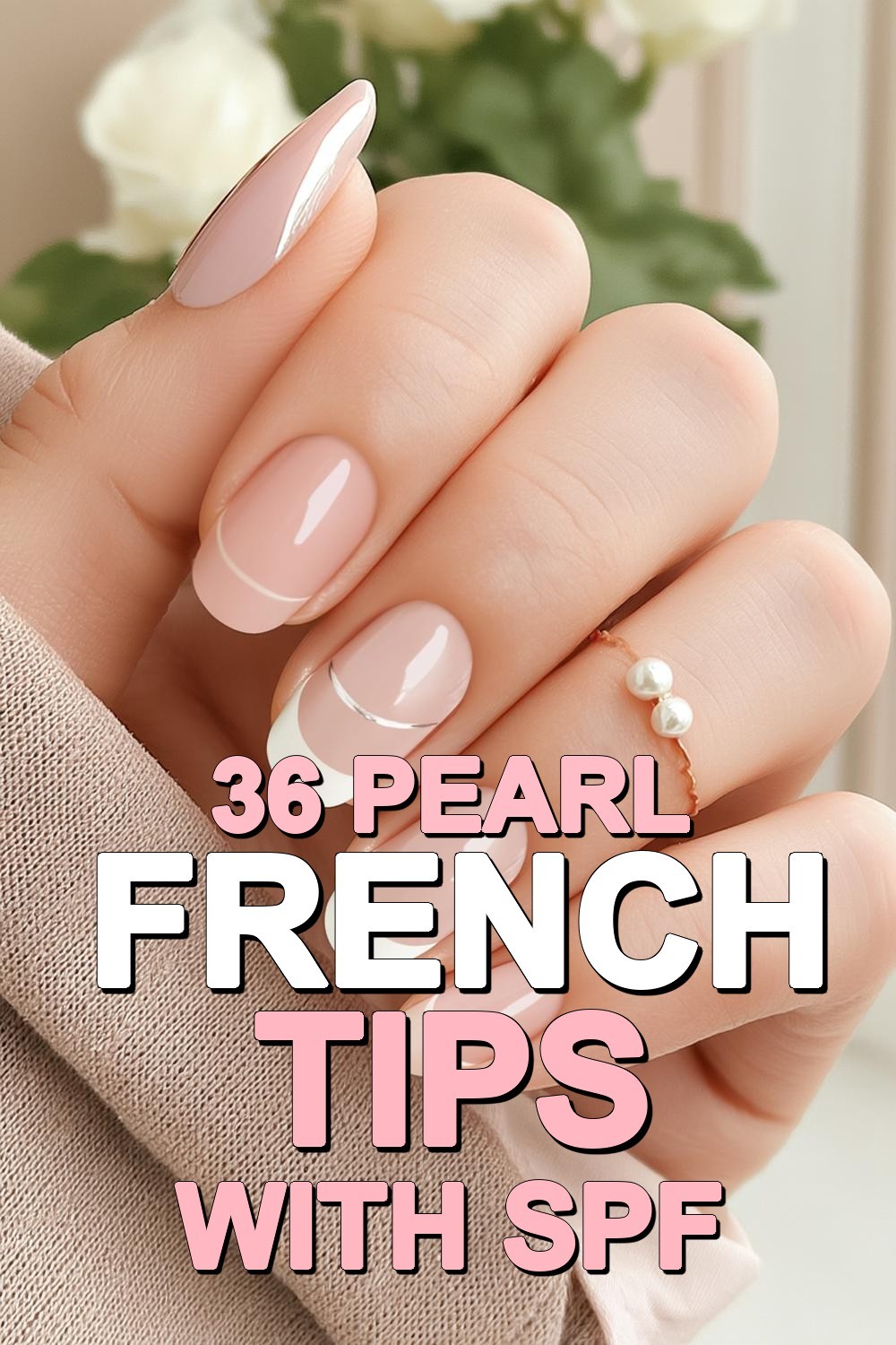 Pearl French Tips