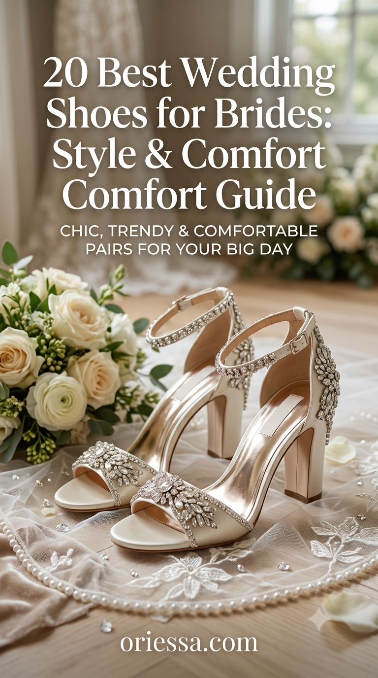 20 Best Wedding Shoes for Brides: Style & Comfort Guide