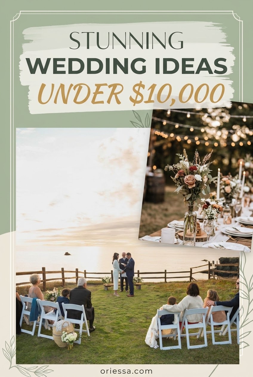 Stunning Wedding Ideas Under $10,000