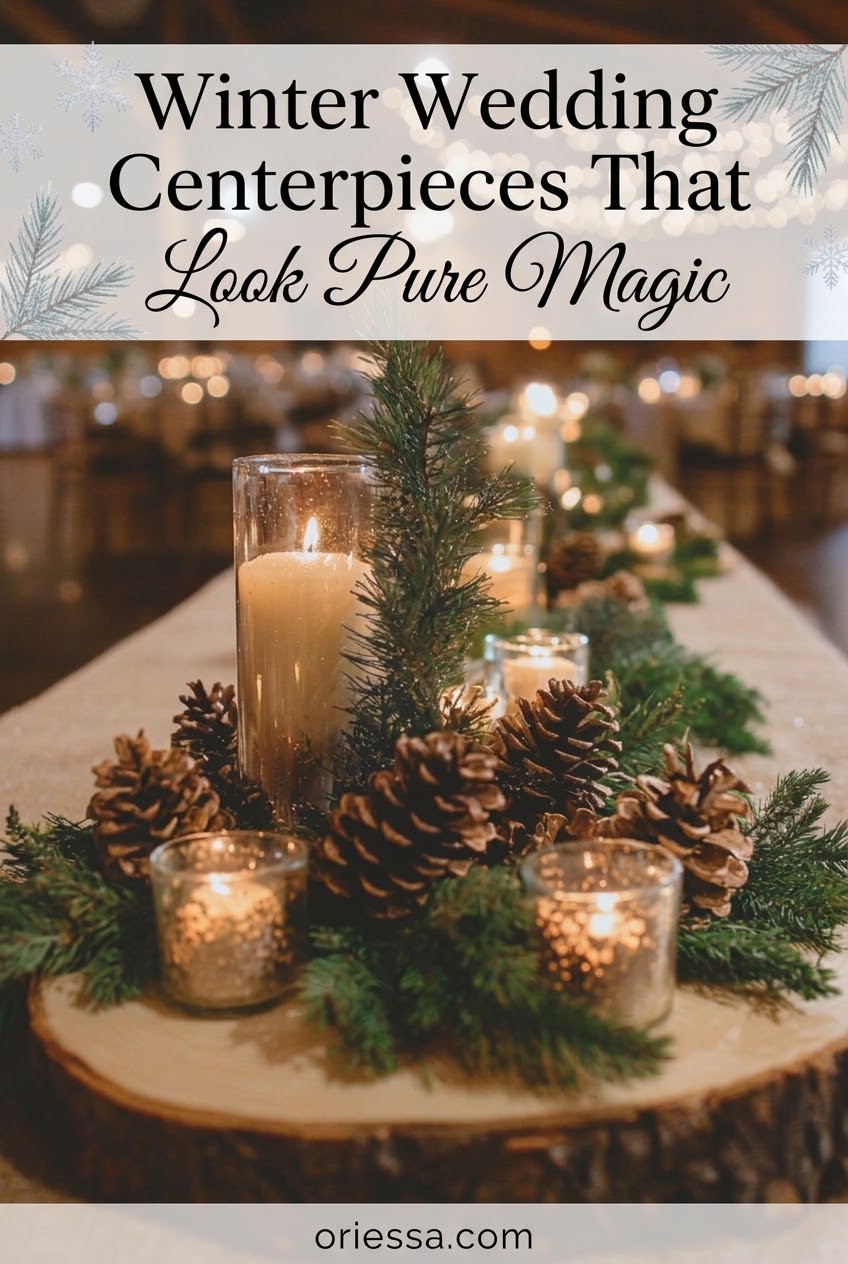 Winter Wedding Centerpieces That Look Pure Magic