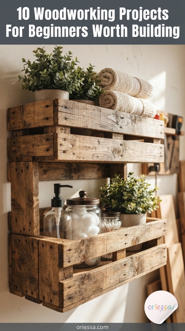 10 Woodworking Projects For Beginners Worth Building