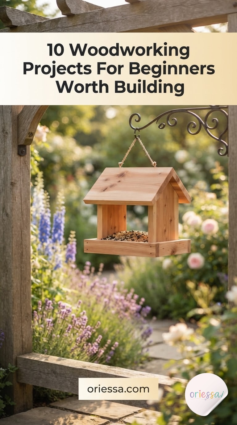 10 Woodworking Projects For Beginners Worth Building