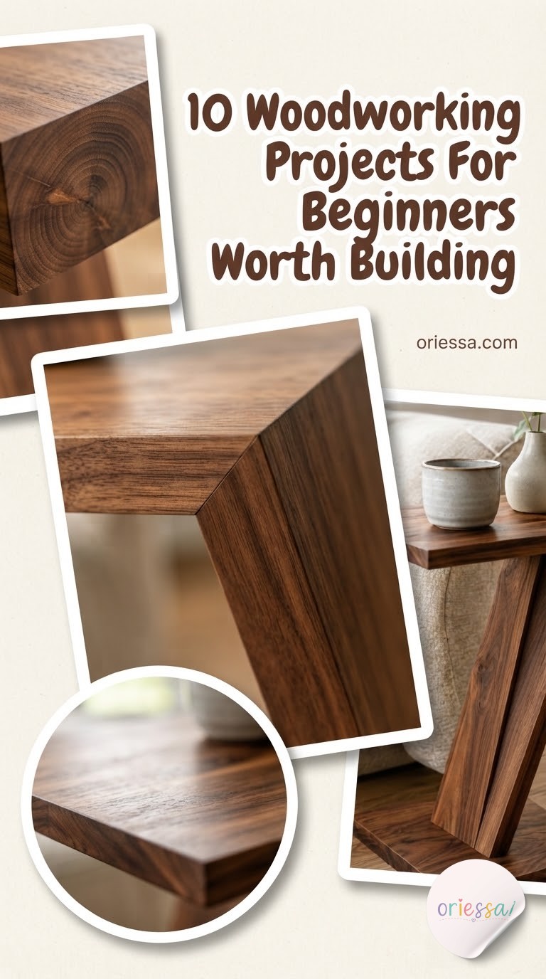 10 Woodworking Projects For Beginners Worth Building