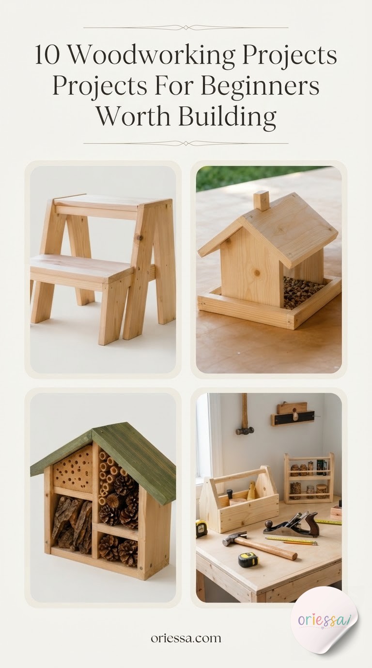 10 Woodworking Projects For Beginners Worth Building