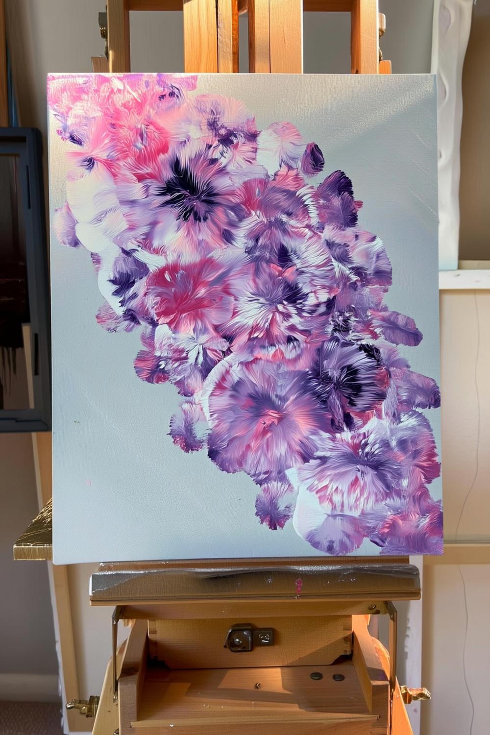 Dreamy Purple Florals