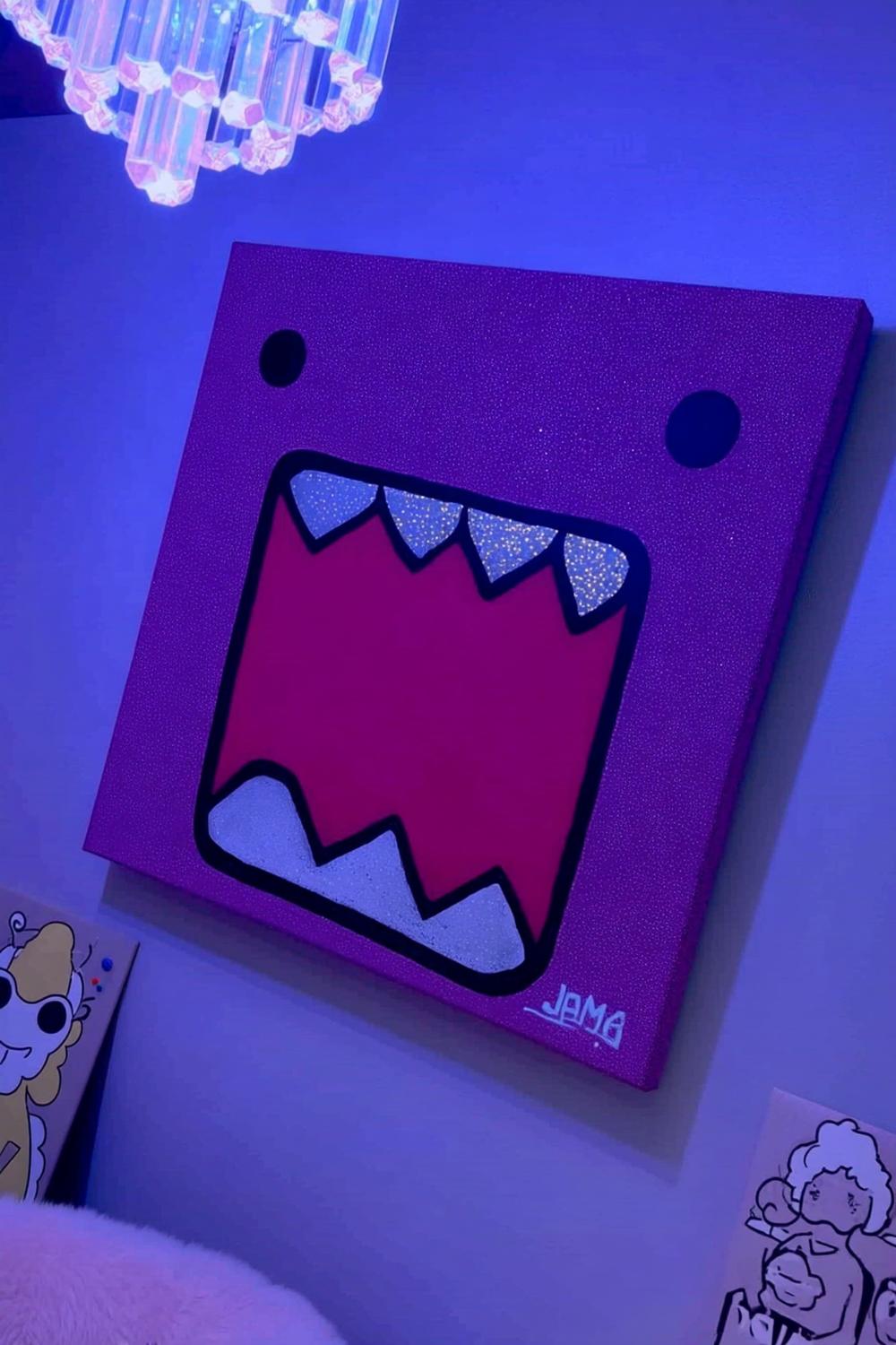 Adorable Purple Monster