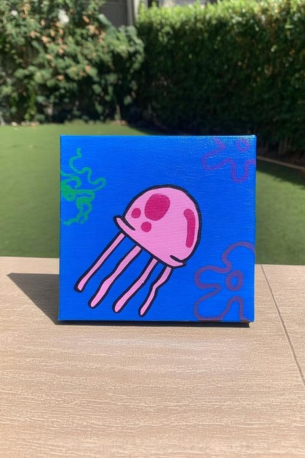 Cheerful Ocean Jellyfish