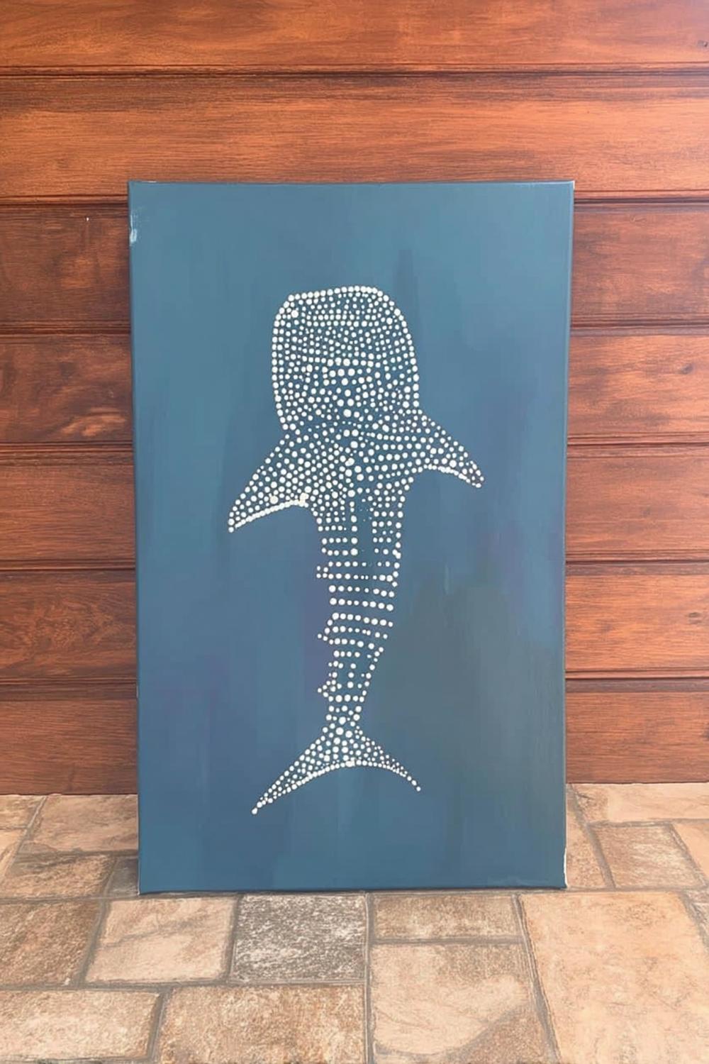 Dotted Dolphin Art