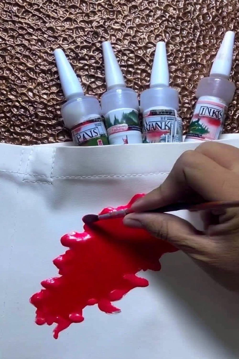Fabric Paint Technique