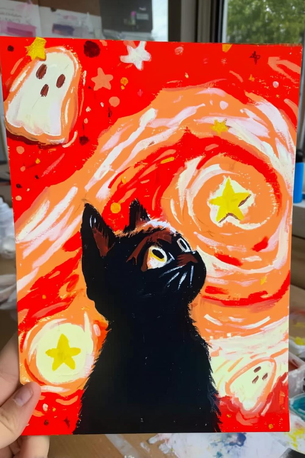 Spooky Halloween Cat