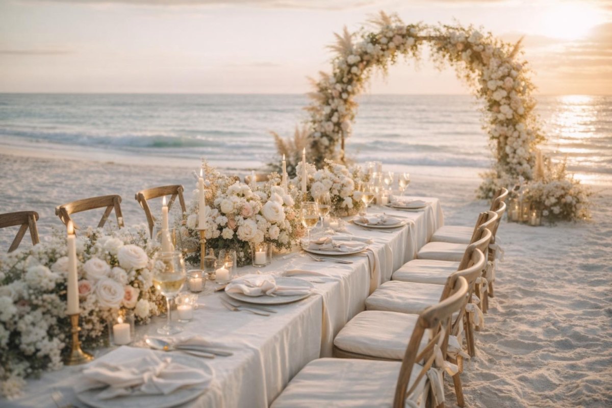 Luxury Beach Wedding Color Palettes for Dream Days