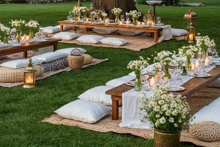 Backyard Wedding Picnic Ideas for a Dreamy Day