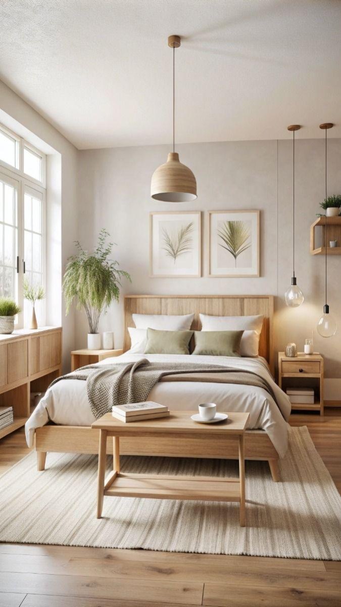 Scandinavian bedroom refresh