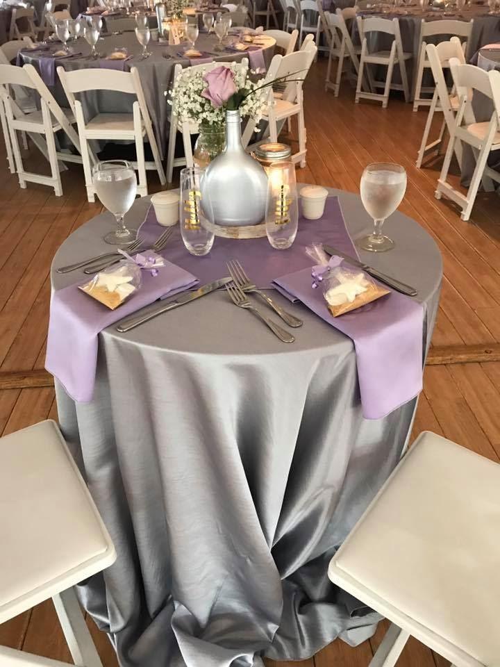 Lavender gray wedding colors