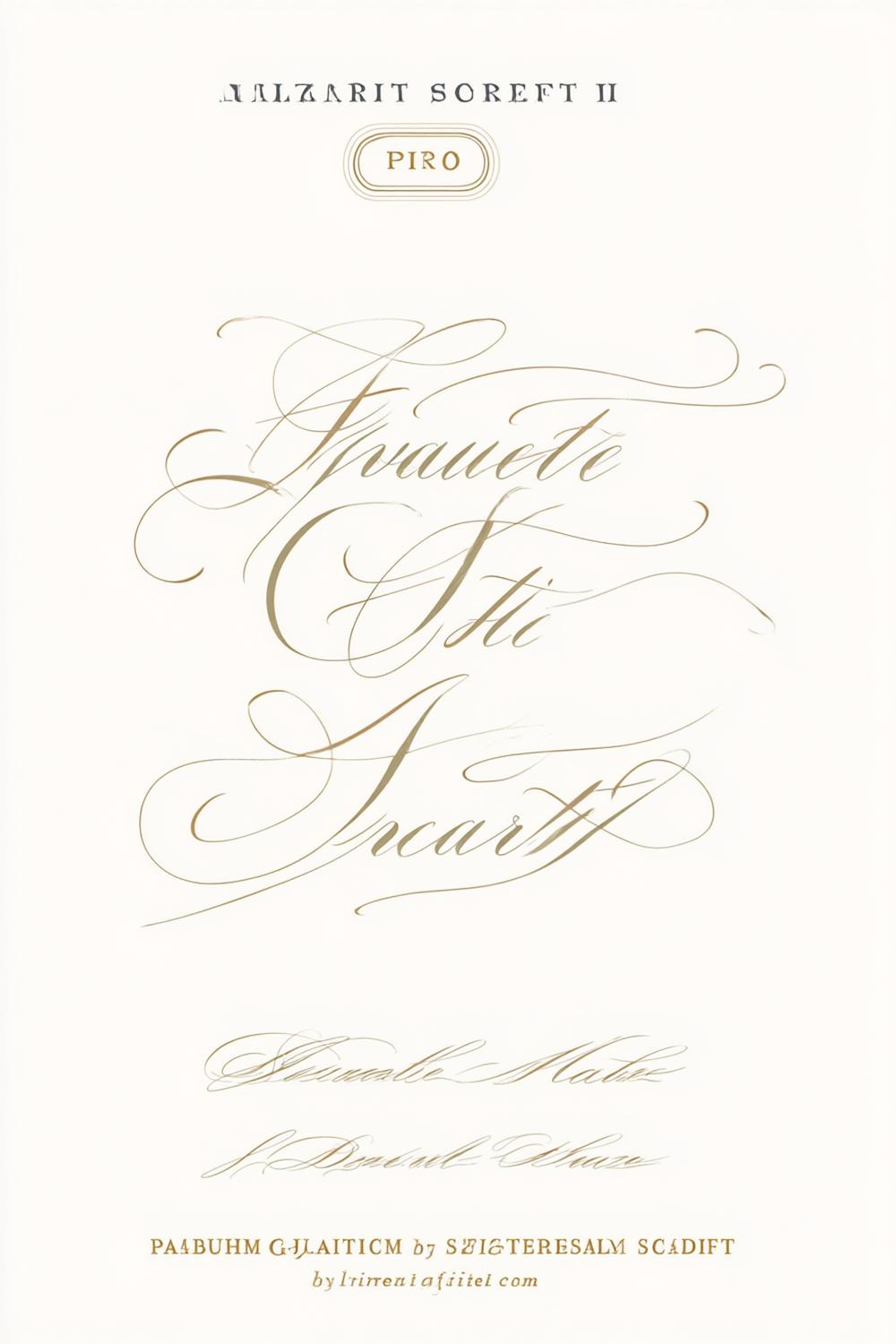 Refined Script Elegance