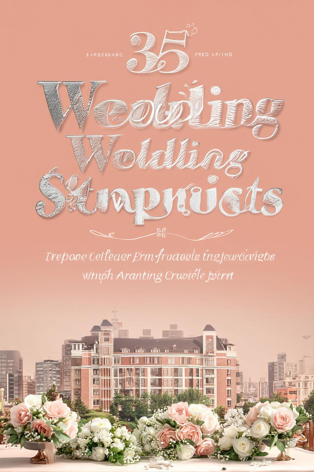 Urban Wedding Typography