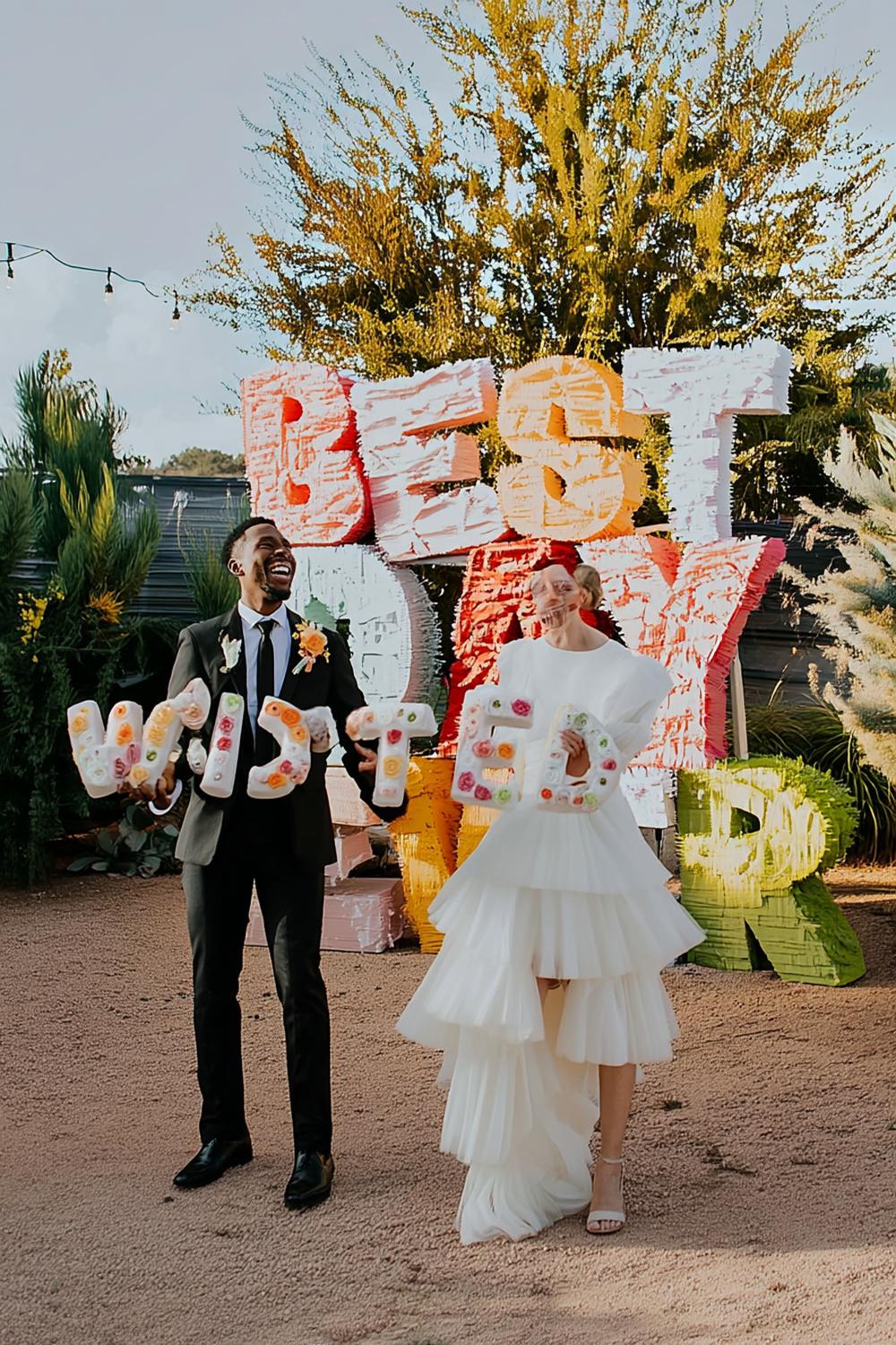 Desert Wedding Fun