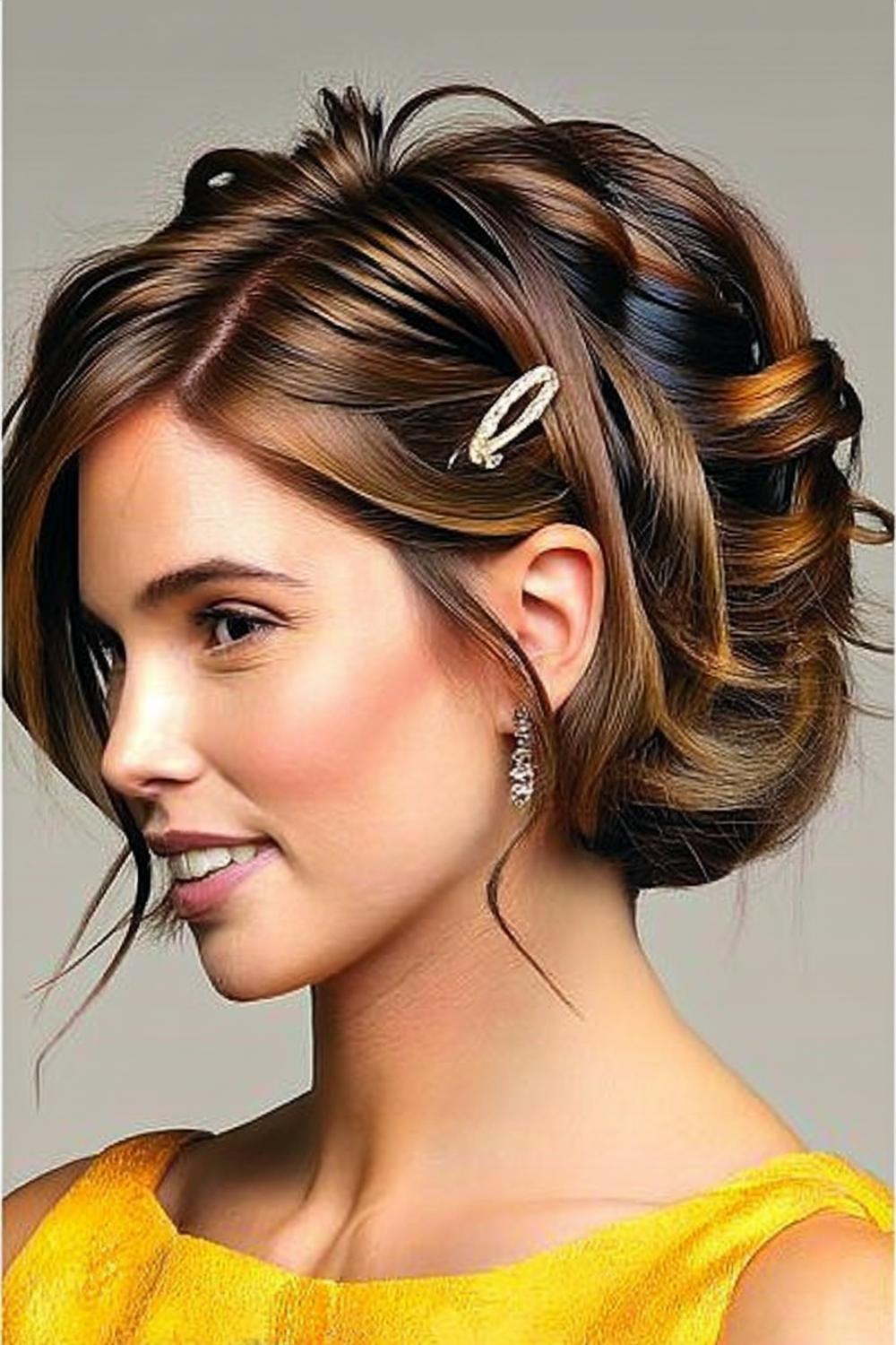Twisted Side Chignon