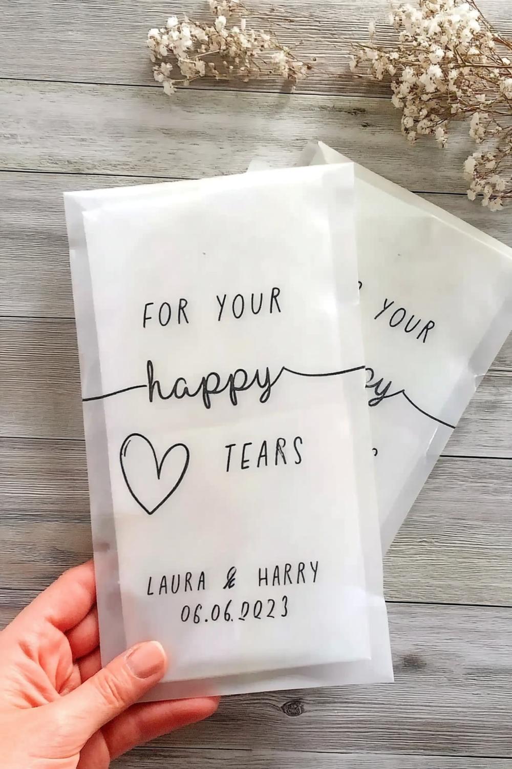 DIY Happy Tears Tissues