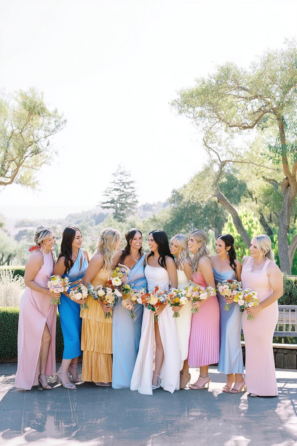 Mismatched Bridesmaid Palette