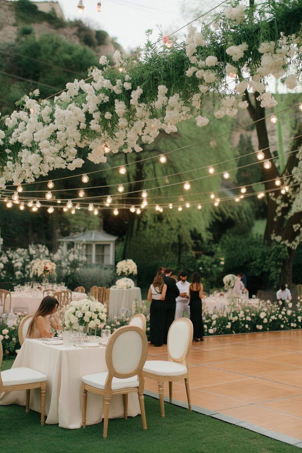 Overhead Floral Canopy