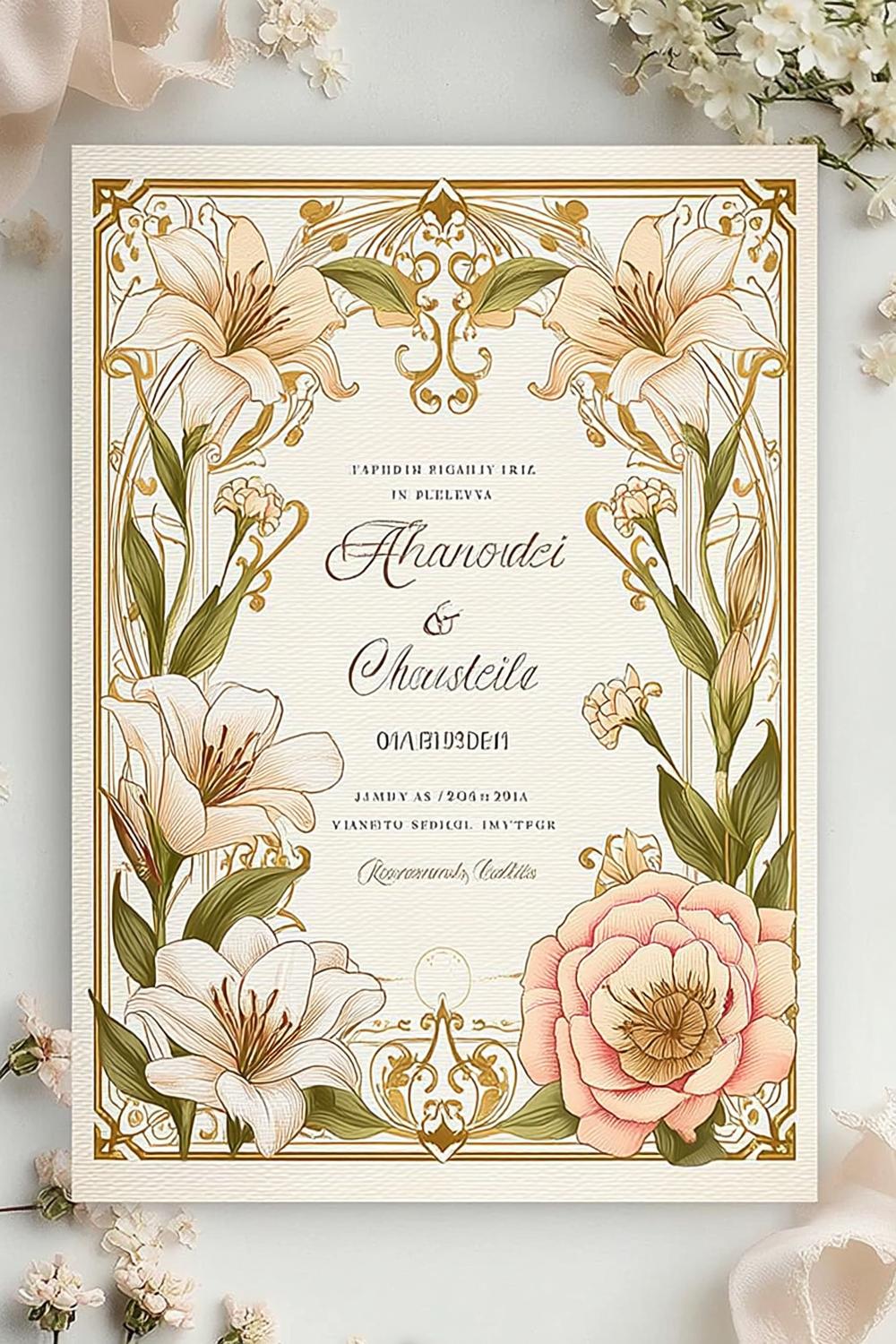 caricature wedding invitations 4