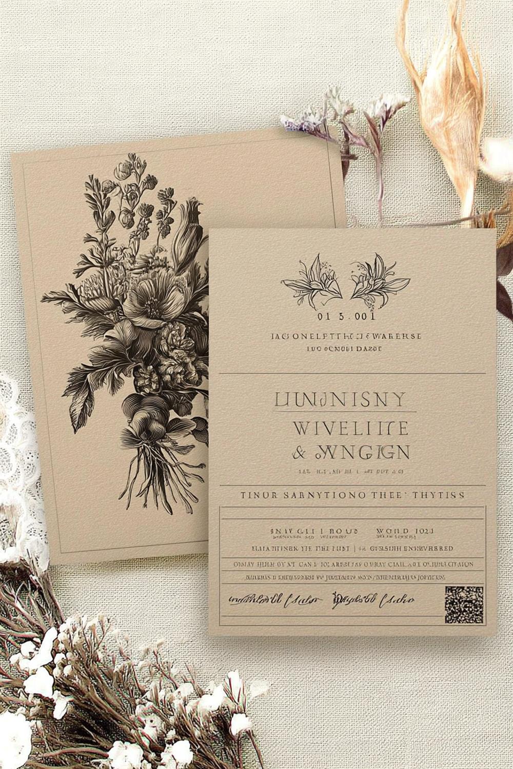 modern wedding invitations 2
