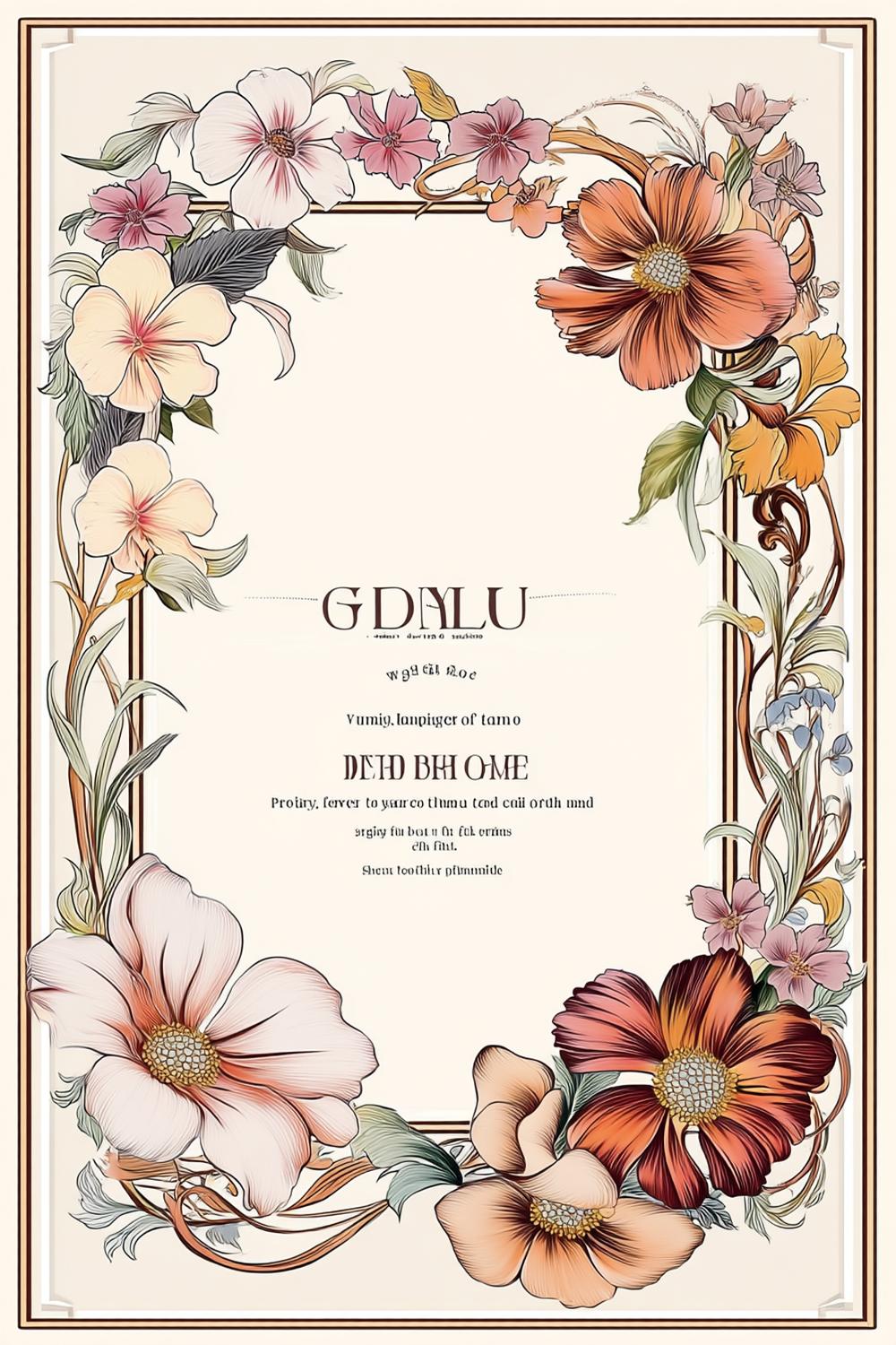 wedding invitation background 1