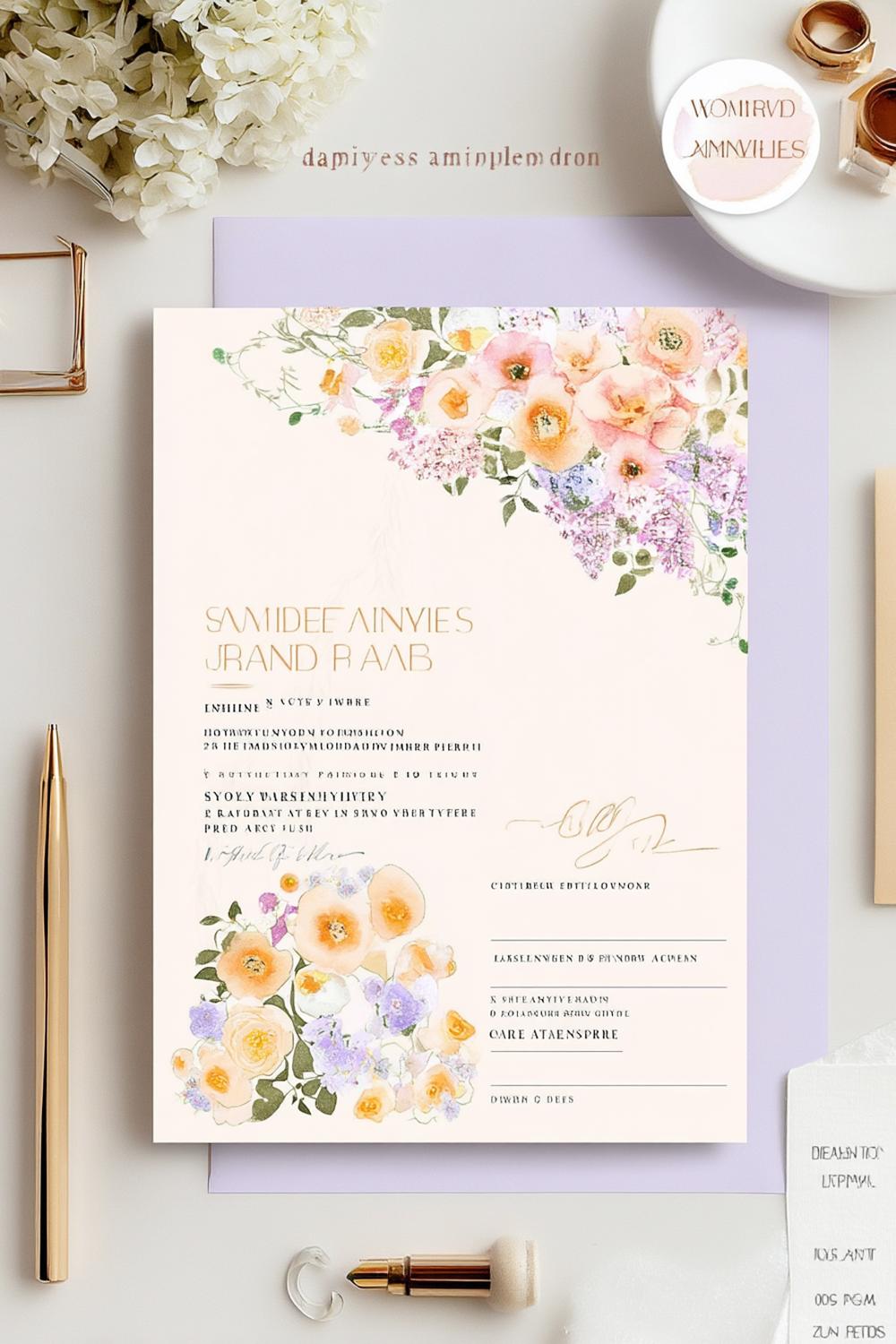 wedding invitation video 3