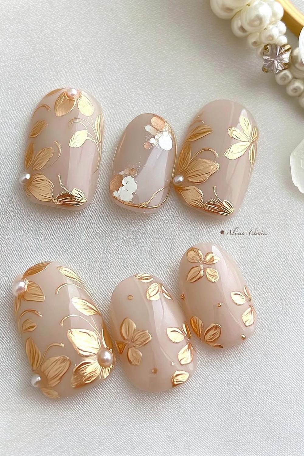Golden Botanical Beauty