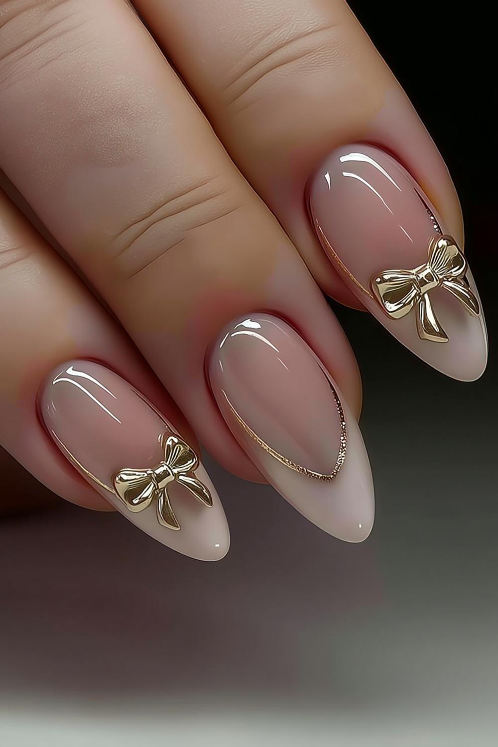 Golden Bow Elegance