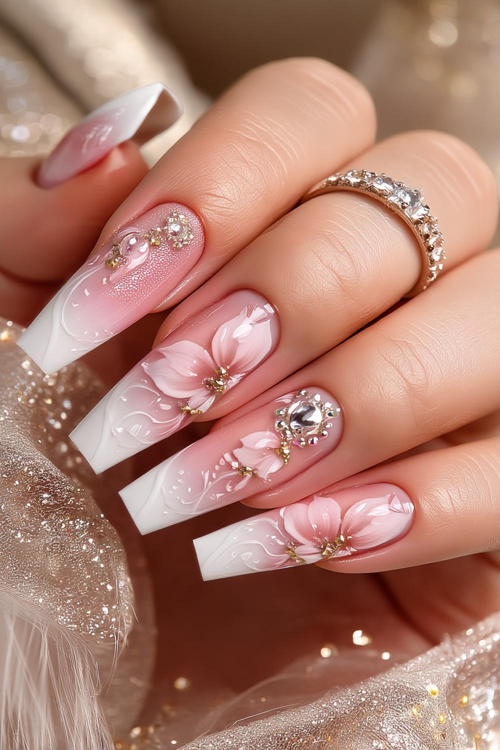 Pink Floral Romance