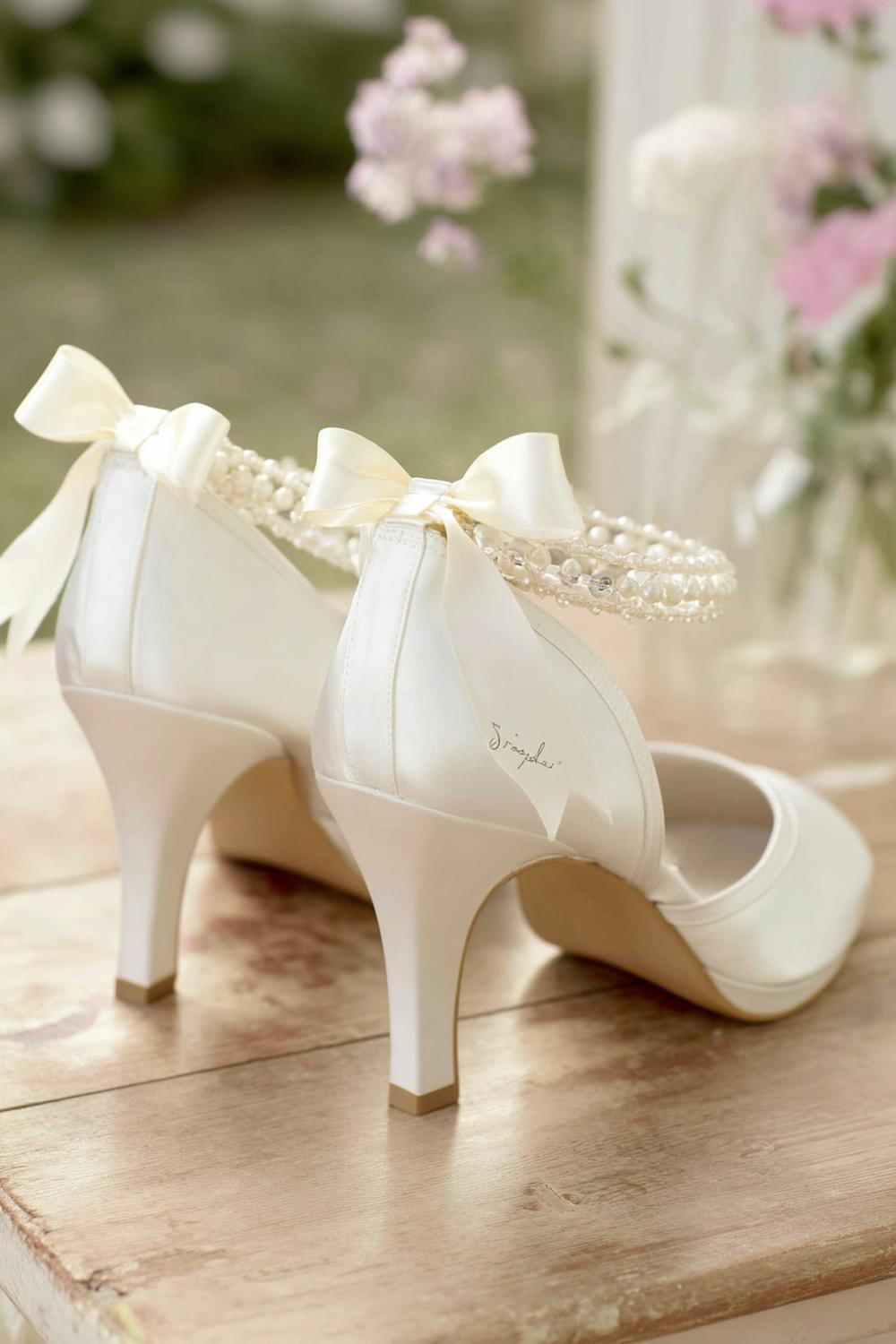 Pearl Strand Ankle Chains
