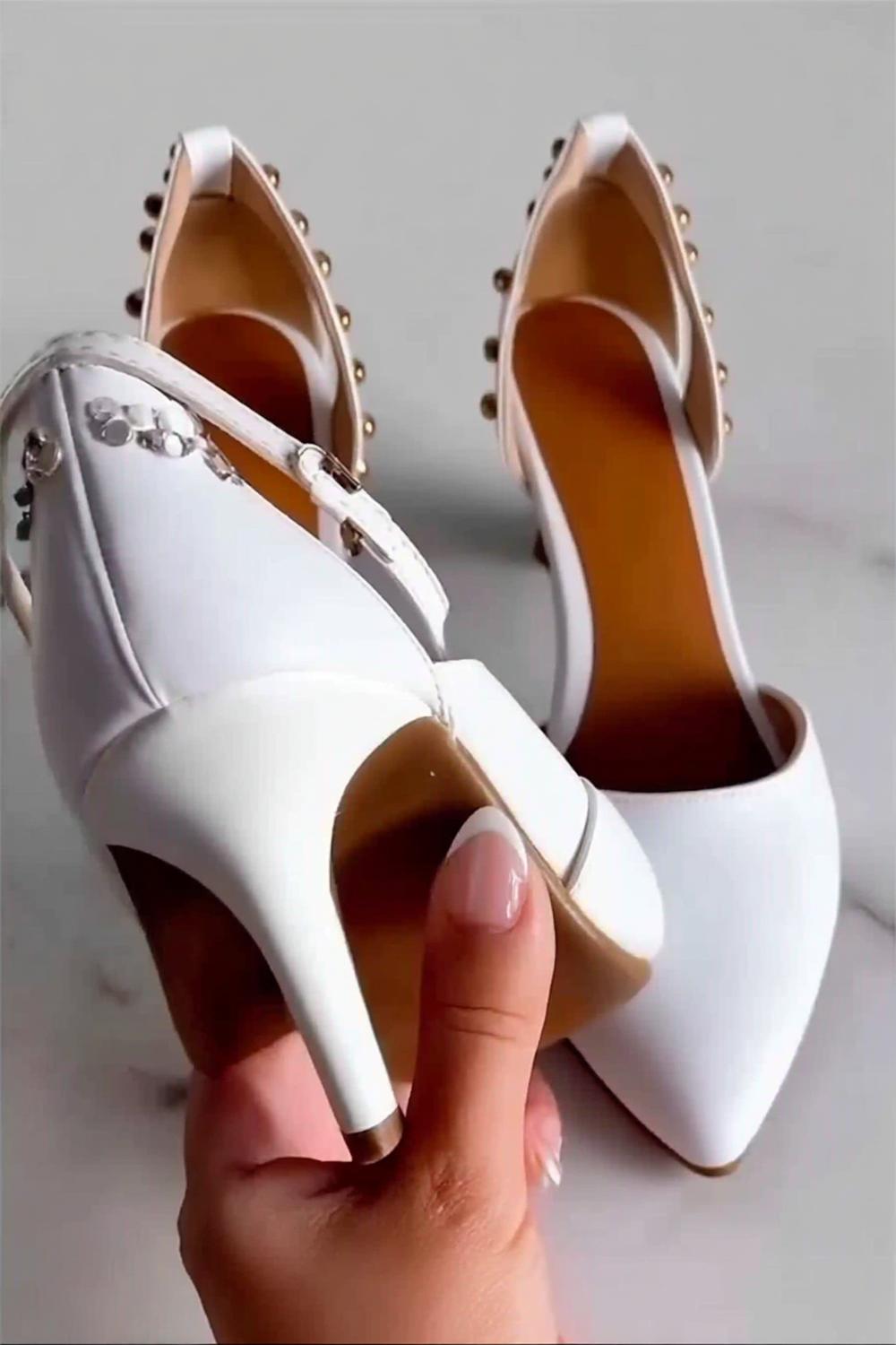 Studded Comfort Pumps